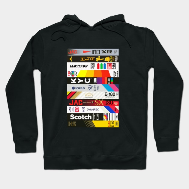 VHS Hoodie by BadOdds